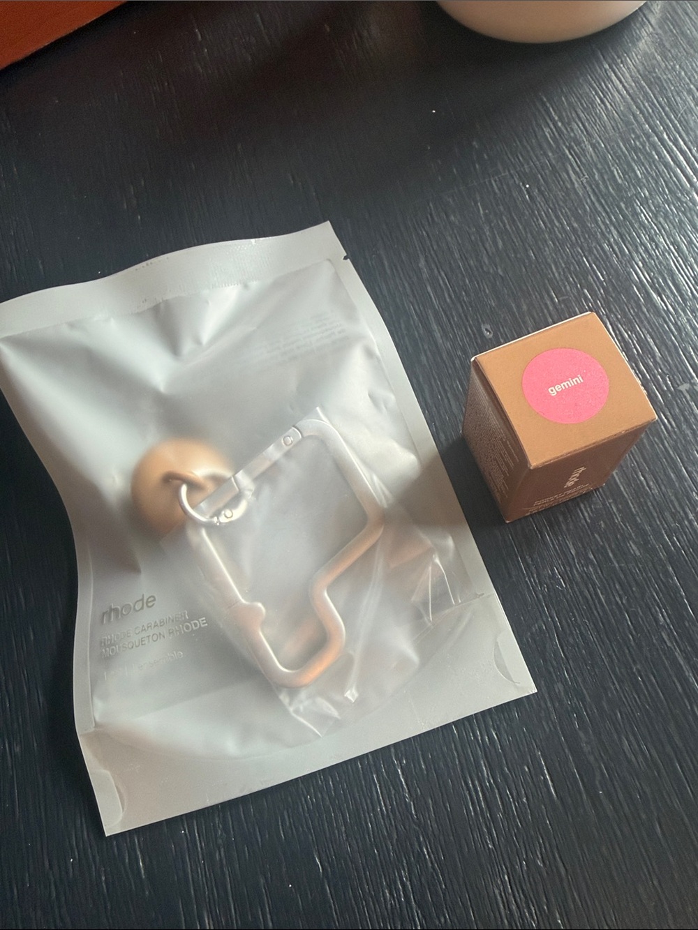 Brand new RHODE Carabiner and BNIB pocket pearl in Gemini